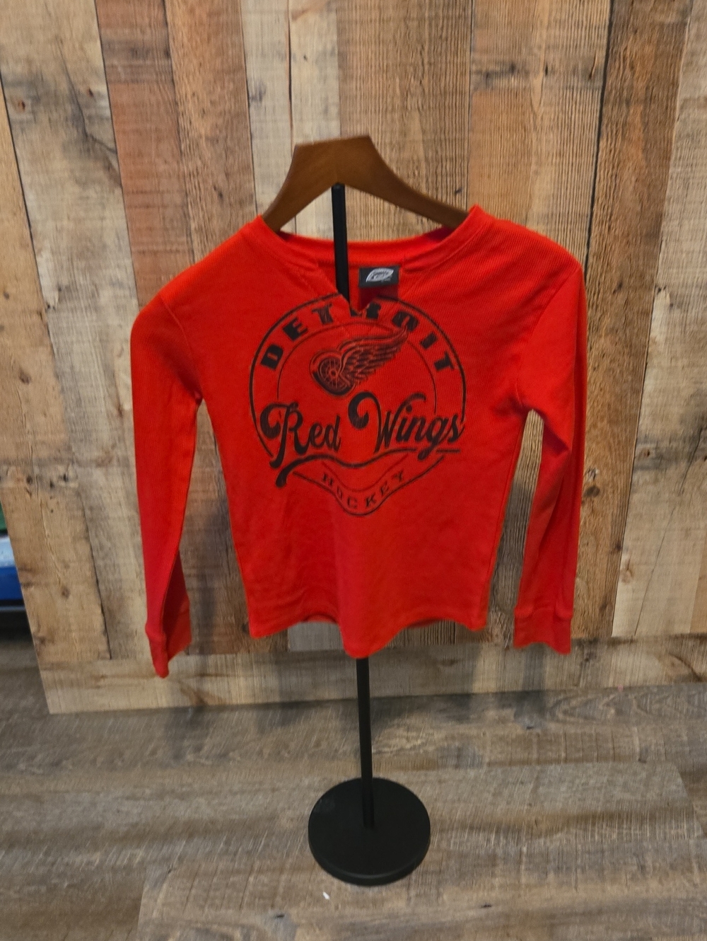 NHL Red Wings Kids NHL Red Long-Sleeve Tee
